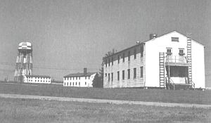 Vista de la vieja Base Donaldson de la Fuerza Aerea