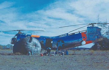 Recovery of a sampling balloon mission launched from Goodfellow AFB, Texas (Image: Phil Hurley)