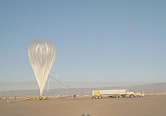 View of the preparations for a launch in mid 90s at Nenninger Site