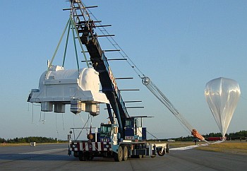 Lanzamiento de un globo estratosf&eacute;rico desde Lynn Lake