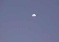 Fotograma de la filmacion obtenida por Jesus Serrano. Cedida gentilmente a StratoCat por el autor